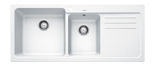 Blanco Naya 8S UX kjøkkenvask 116x50 cm, hvit