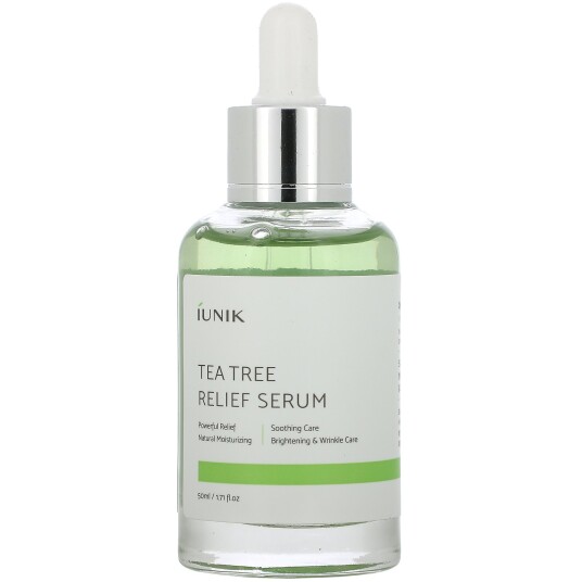 IUNIK Tea Tree Relief Ansiktsserum 50 ml med Melaleuca Alternifolia IUNIK Tea Tree Relief Ansiktsserum 50 ml med Melaleuca Alternifolia