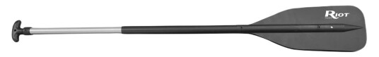 Riot Canoe Padle 150 cm, kanoåre BLACK