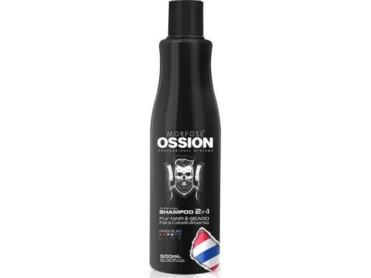 Morfose Morfose_Ossion Puryfing Shampoo 2In1 For Hår Og Skjegg 2In1 Shampoo For Hår Og Skjegg 500Ml Morfose Morfose_Ossion Puryfing Shampoo 2In1 For Hår Og Skjegg 2In1 Shampoo For Hår Og Skjegg 500Ml
