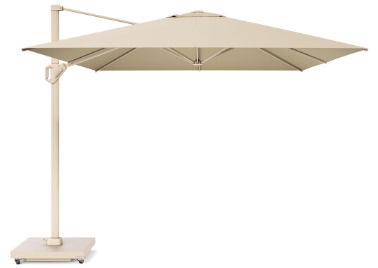 Platinum Sun & Shade Challenger T¹ parasoll Sandstone/champagne exkl. parasollfot 4 x 3 m Beige