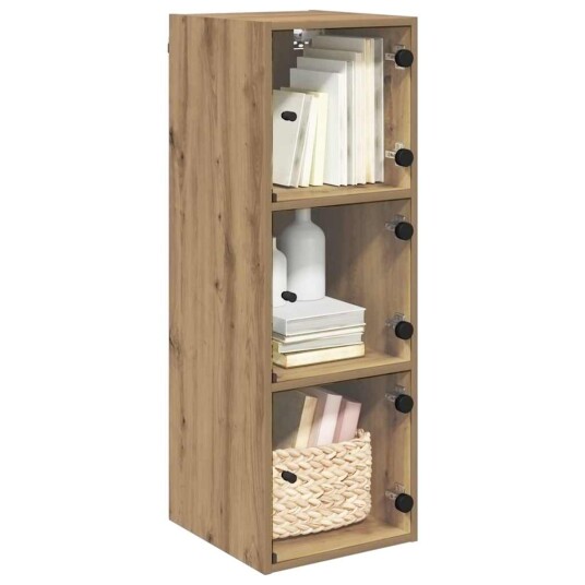 Veggskap Artisan Eik 35 x 37 x 102 cm Konstruert tre