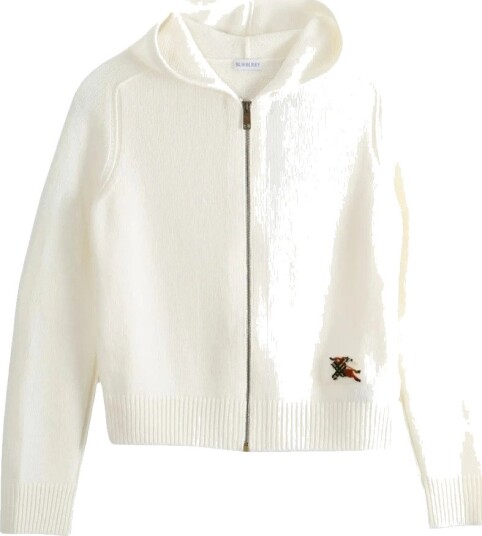 Burberry Dame Strikkevarer Hvit S,