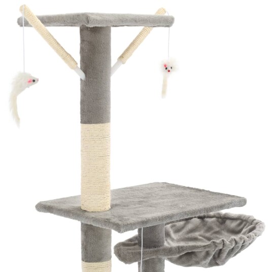 Vidaxl Kloretre Med Klorestenger I Sisal 230-250 cm GrÄ Vidaxl Kloretre Med Klorestenger I Sisal 230-250 cm GrÄ