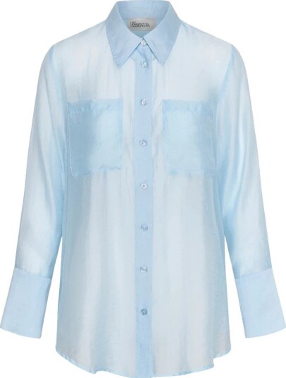 My Essential Wardrobe Dame Bluser & Skjorter Blå L,