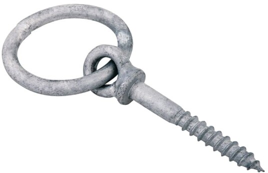 Øyebolt m/gjenger og ring   12 mm   100 mm