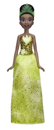 Disney Prinsesse Royal Shimmer dukke 29 cm Tiana Med Grønn Kjole