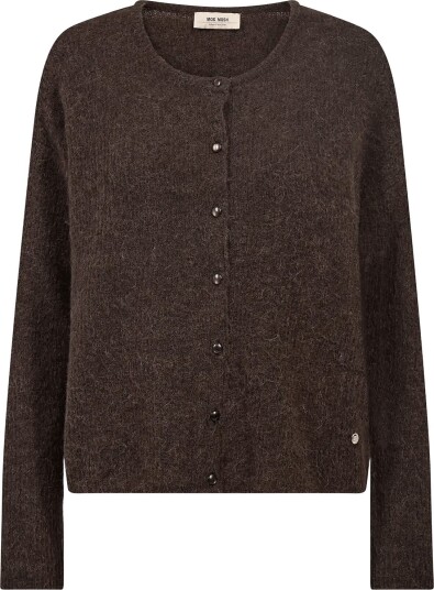 MOS MOSH Mmalmine Knit Cardigan Brown L