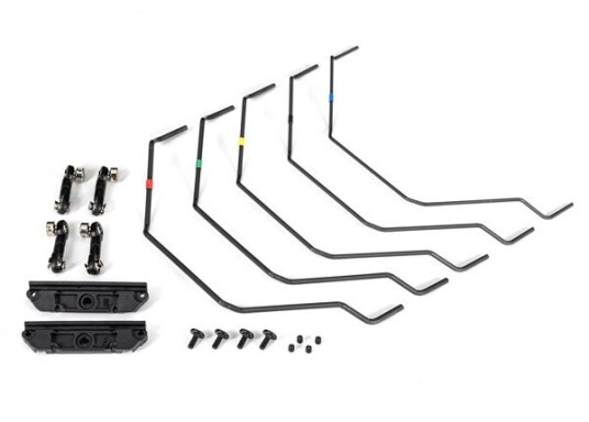 Traxxas 10295 Sway Bar Kit Front & Rear Max Slash Traxxas 10295 Sway Bar Kit Front & Rear Max Slash