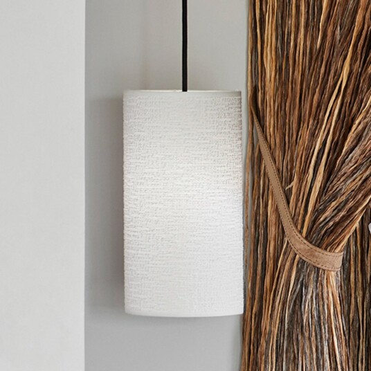 Pendellampe MARKET SET Cosiness dimmbar Hvit Stue Stoff / Tekstil Design 29 Hvit