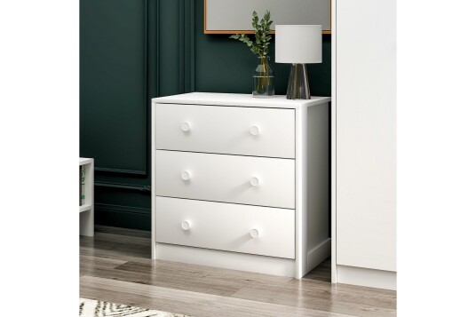 Berdez Kommode 72 cm Hvit