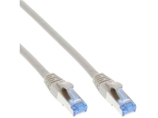 Inline 76820 20 M Cat6a S/Ftp S-Stp Rj-45 Rj-45 Grå