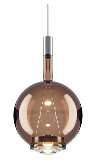 Lodes Sky-Fall Rund Taklampe Medium 2700K Blank Bronse/ Glass Lodes Sky-Fall Rund Taklampe Medium 2700K Blank Bronse/ Glass