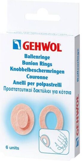 Gehwol Bunion Ring Ilkering Oval 6 Stk