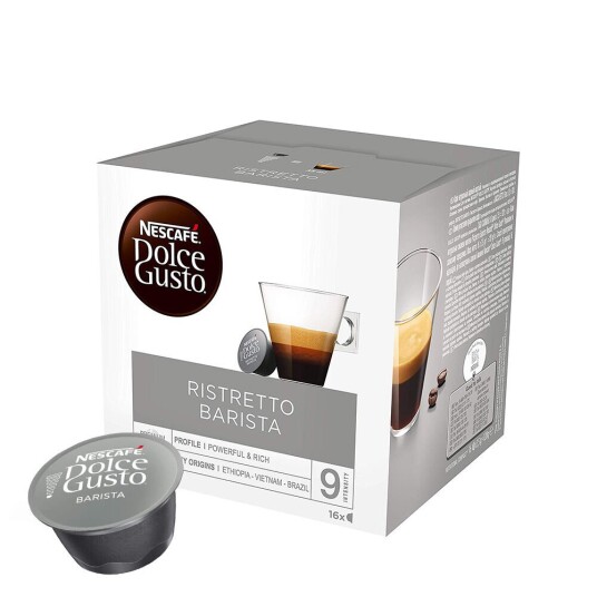 Dolce Gusto Nescafé Ristretto Barista til Dolce Gusto. 16 kapsler