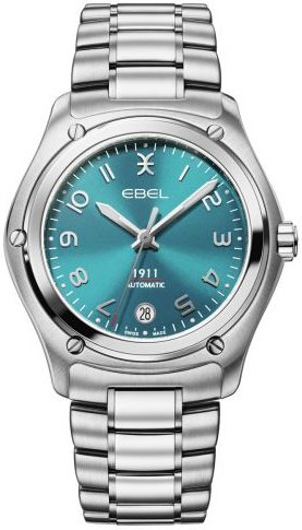 Ebel 1911 Dameklokke 1216664 Blå/Stål Ø38 mm Ebel 1911 Dameklokke 1216664 Blå/Stål Ø38 mm