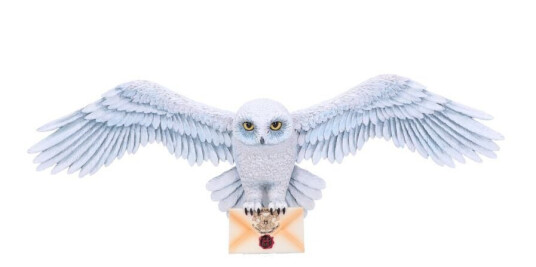 Harry Potter Hedwig Veggplakett 45cm Samlefigur i Resin Harry Potter Hedwig Veggplakett 45cm Samlefigur i Resin