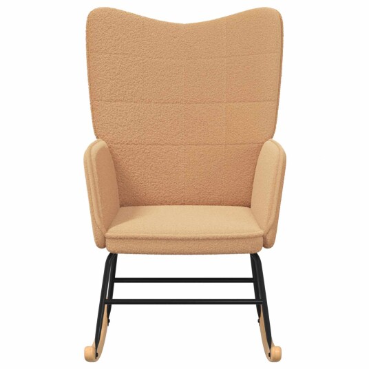 Avslappende stol Beige 61 x 78 x 98 cm stoff Avslappende stol Beige 61 x 78 x 98 cm stoff