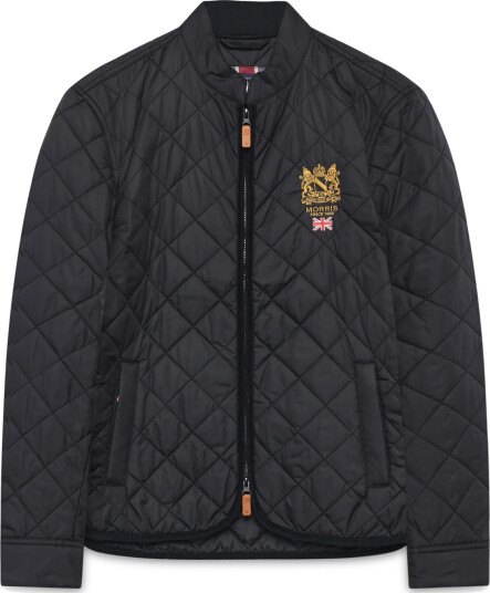 Morris Trenton Quilted Jacket - Black - M