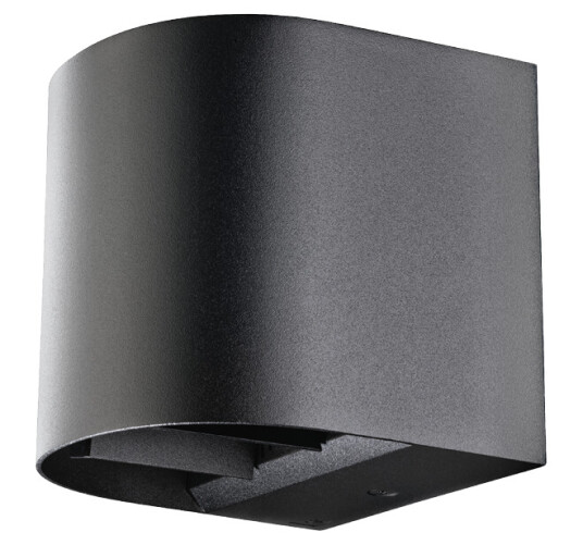 Other Brand Artes round vegglampe opp/ned utendørs IP65 8W 3000K Dimbar - Svart Other Brand Artes round vegglampe opp/ned utendørs IP65 8W 3000K Dimbar - Svart