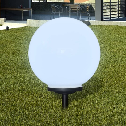 Utendørs LED lampe for hagesti 40 cm med jordplugg