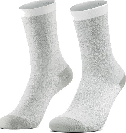 Sykkelsokker Rockbros 490025001 Road To Sky 36-38 Cm - Hvite