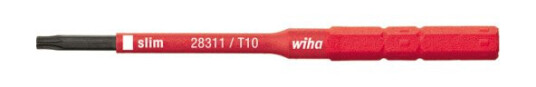 Wiha Torx 10 SlimBit 75 mm 1000 V Håndverktøy for Elektroteknikk Wiha Torx 10 SlimBit 75 mm 1000 V Håndverktøy for Elektroteknikk