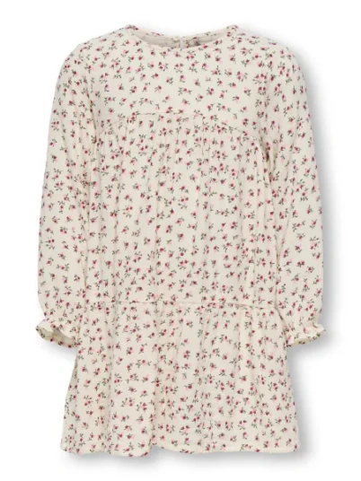 Kids Only Thyra langermet kjole til jente tofu ditsy flowers