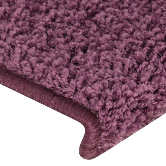 vidaXL Trappetrinnstepper 15 stk 65x21x4 cm mørkelilla