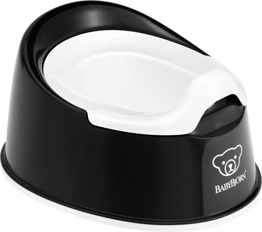 Babybjörn Potte Smart Potty Liten Og Lett Svart Babybjörn Potte Smart Potty Liten Og Lett Svart