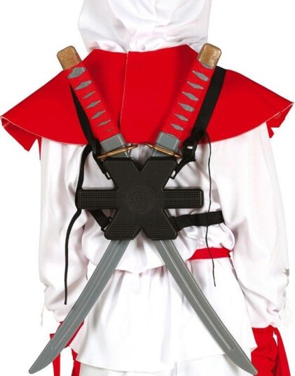 2 Samuraisverd med Skulderholder 55 cm