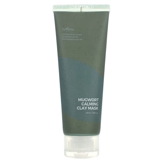Isntree Real Mugwort Clay Mask 100 ml Ansiktsmaske