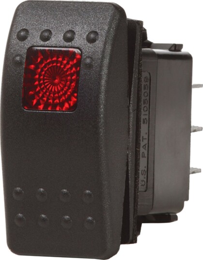 Blue Sea Systems Vanntett Bryter Contura2 DPDT On-Off-On Blue Sea Systems Vanntett Bryter Contura2 DPDT On-Off-On
