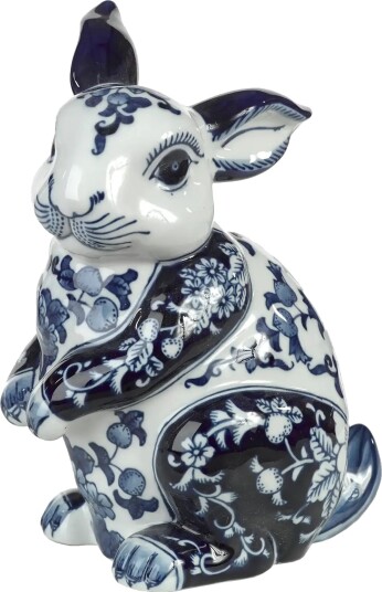 POLSPOTTEN Piggy Bank Navy L18X W14X H24.5CM