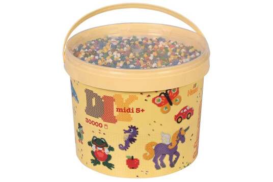 HAMA Midi beads 30,000 pcs. mix 66 382866 HAMA Midi beads 30,000 pcs. mix 66 382866