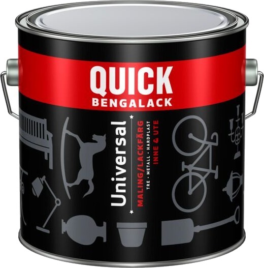 Quick Bengalack Universal A base Silkematt 2,7l Quick Bengalack Universal A base Silkematt 2,7l