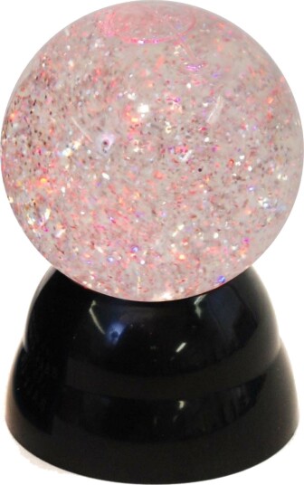 Alrico Glitterlampe 14 cm