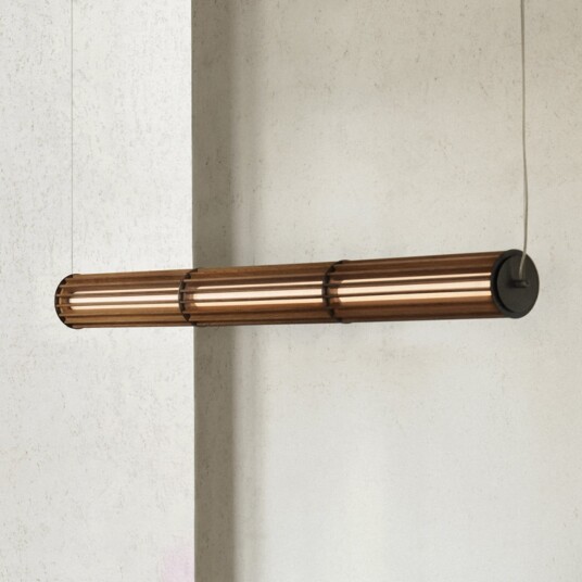 Numbra TY1 LED hengelampe eik 122 cm tre – &TRADITION   Stue   Design   Med en lyskilde