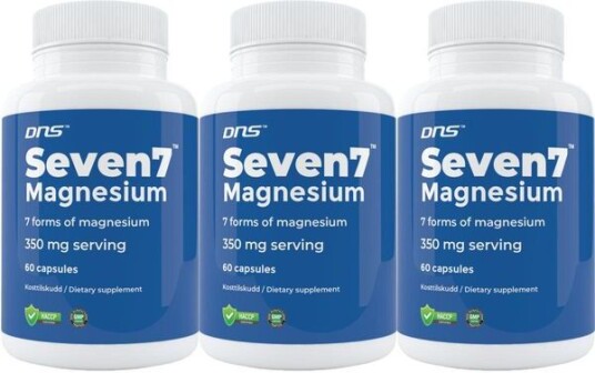DNS 3-Pack Seven7 Magnesium Complex - 3 X 60 Kapsler