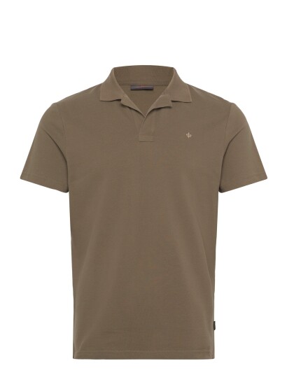 Morris Dylan Piqué Shirt Khaki green L
