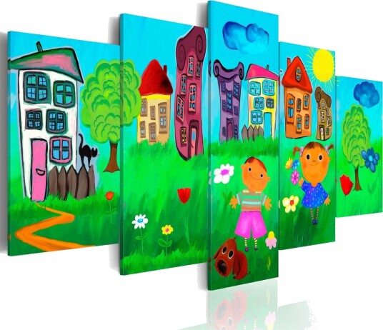 Bilde Sorgløs Barndom 100x50 Artgeist sp. z o. o.