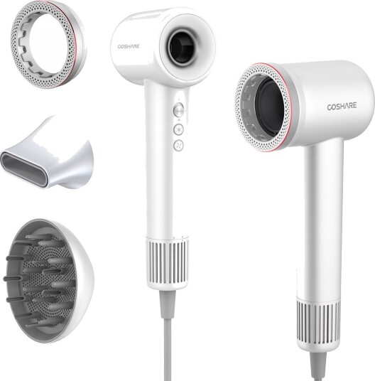 Coshare HD10E Pro Hårføner (1600W) Hvit
