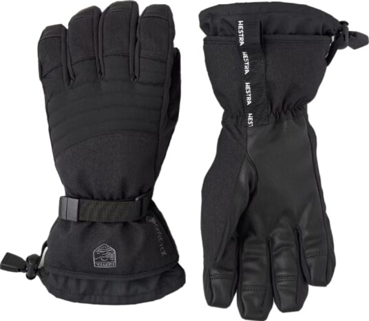 Hestra GORE-TEX Perform 5 Finger 6 Black/Black