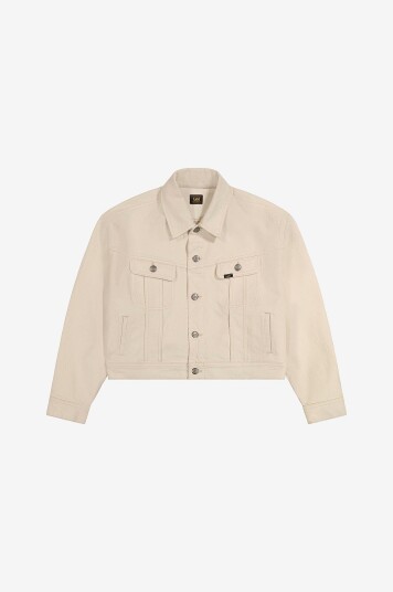Lee   Jakke Drop Shoulder Rider   Beige