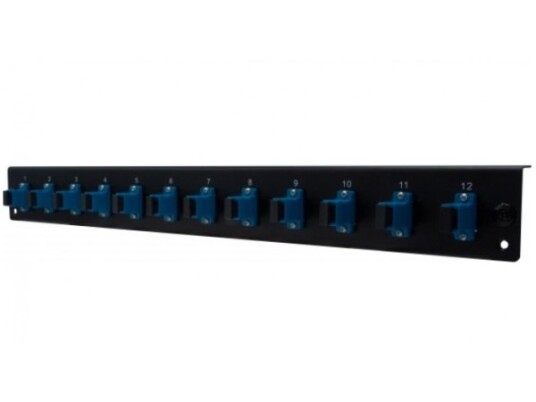 Dexlan 395426 Rackmontering 1U Fiber Sc Upc Sm Simplex Sort Blå