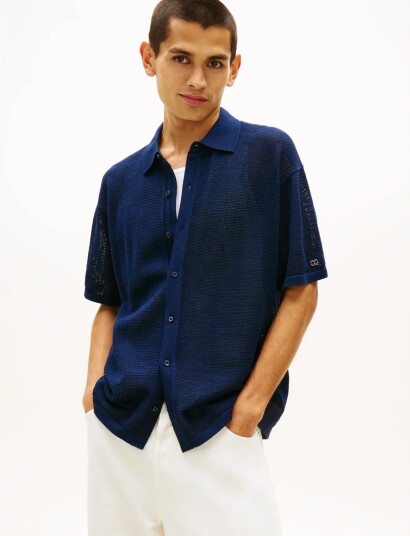 Tommy Hilfiger Dc S/S Cardigan Navy M Tommy Hilfiger Dc S/S Cardigan Navy M