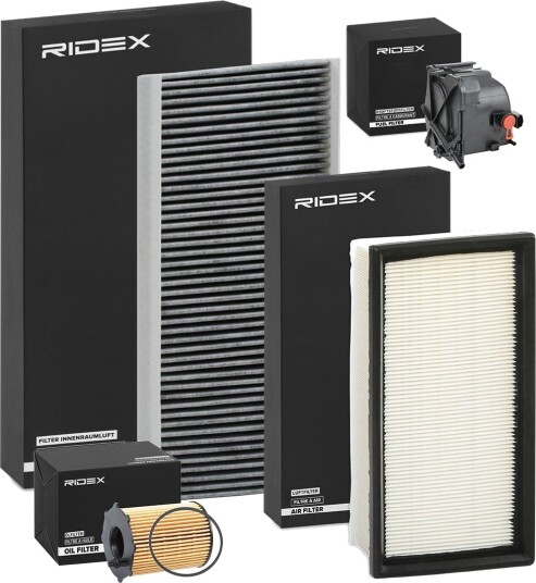 Filtersett RIDEX 4055F26010