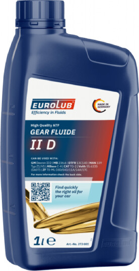 Transmisjonsolje EUROLUB Gear Fluide II D 1L