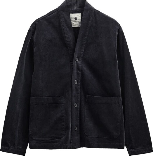 Anerkjendt Akotto Cord Overshirt Navy XL Anerkjendt Akotto Cord Overshirt Navy XL