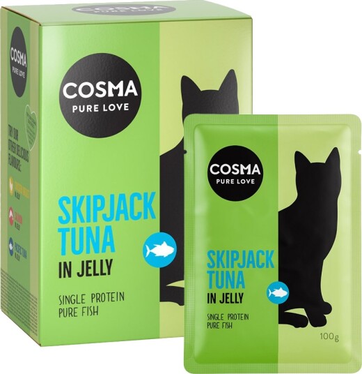 Cosma Original Porsjonsposer Skipjack Tunfisk 6 X 100 G